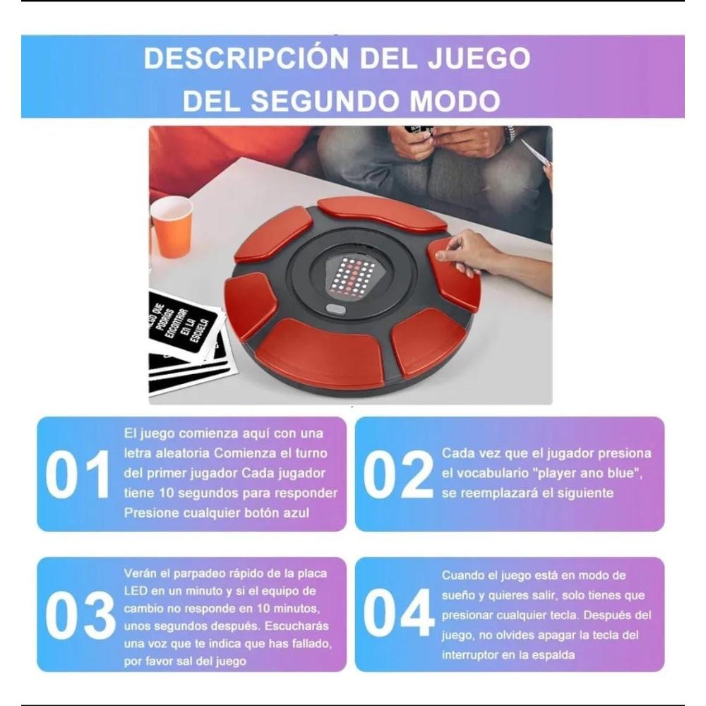 NUEVO JUEGO DE MESA BASTA 2.0