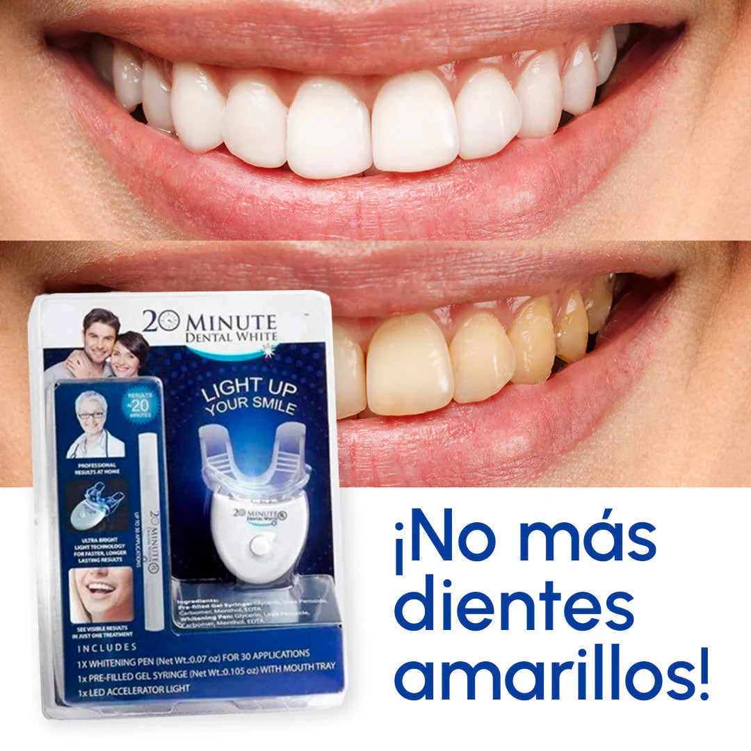 NUEVO BLANQUEADOR DENTAL KIT WHITE
