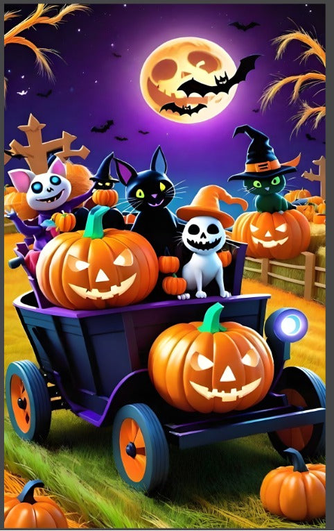 FUNDAS NUEVAS PARA PUERTA MOTIVO HALLOWEEN 🎃